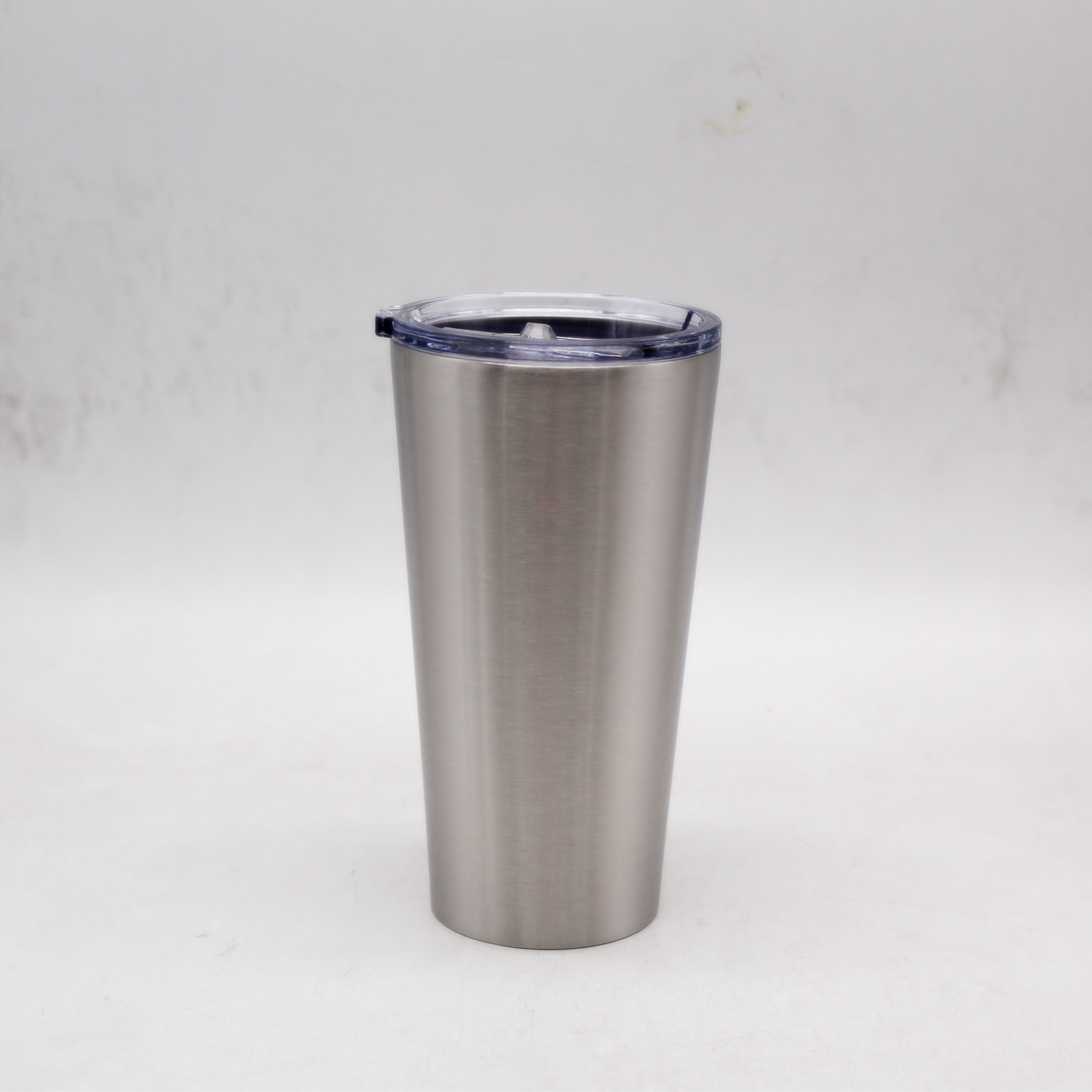 16oz double wall stainless steel Vacuum tumbler insulated bottle with straw lid