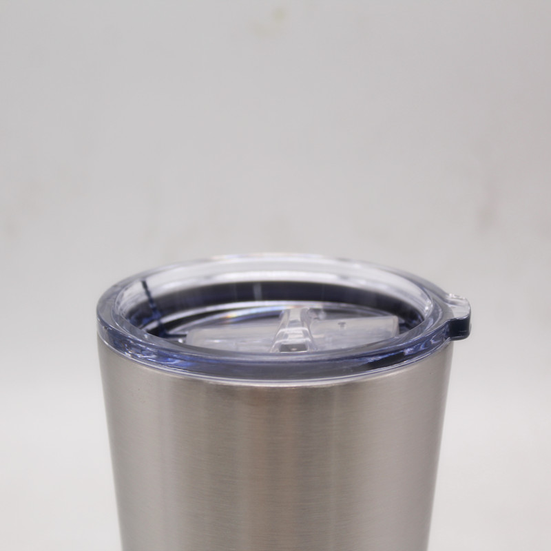 16oz double wall stainless steel Vacuum tumbler insulated bottle with straw lid