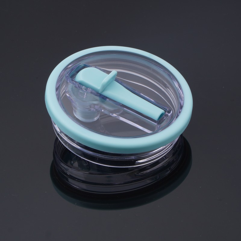 Hot milky 40 oz Tumbler replace folding straw cap and plastic straw US 100% leakproof color tumbler cap