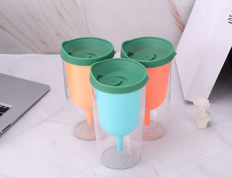 Double Wall Acrylic Wine Tumbler