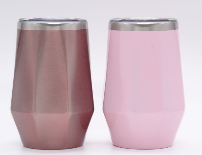 12oz Diamond Wine Tumbler