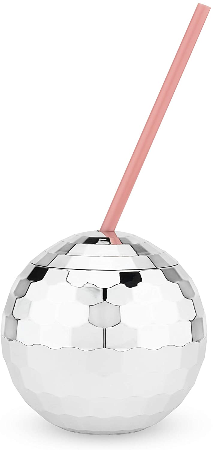 Rose Gold Disco Ball Tumbler Christmas Holiday party Sparkle Cup plastic wedding disco party cup