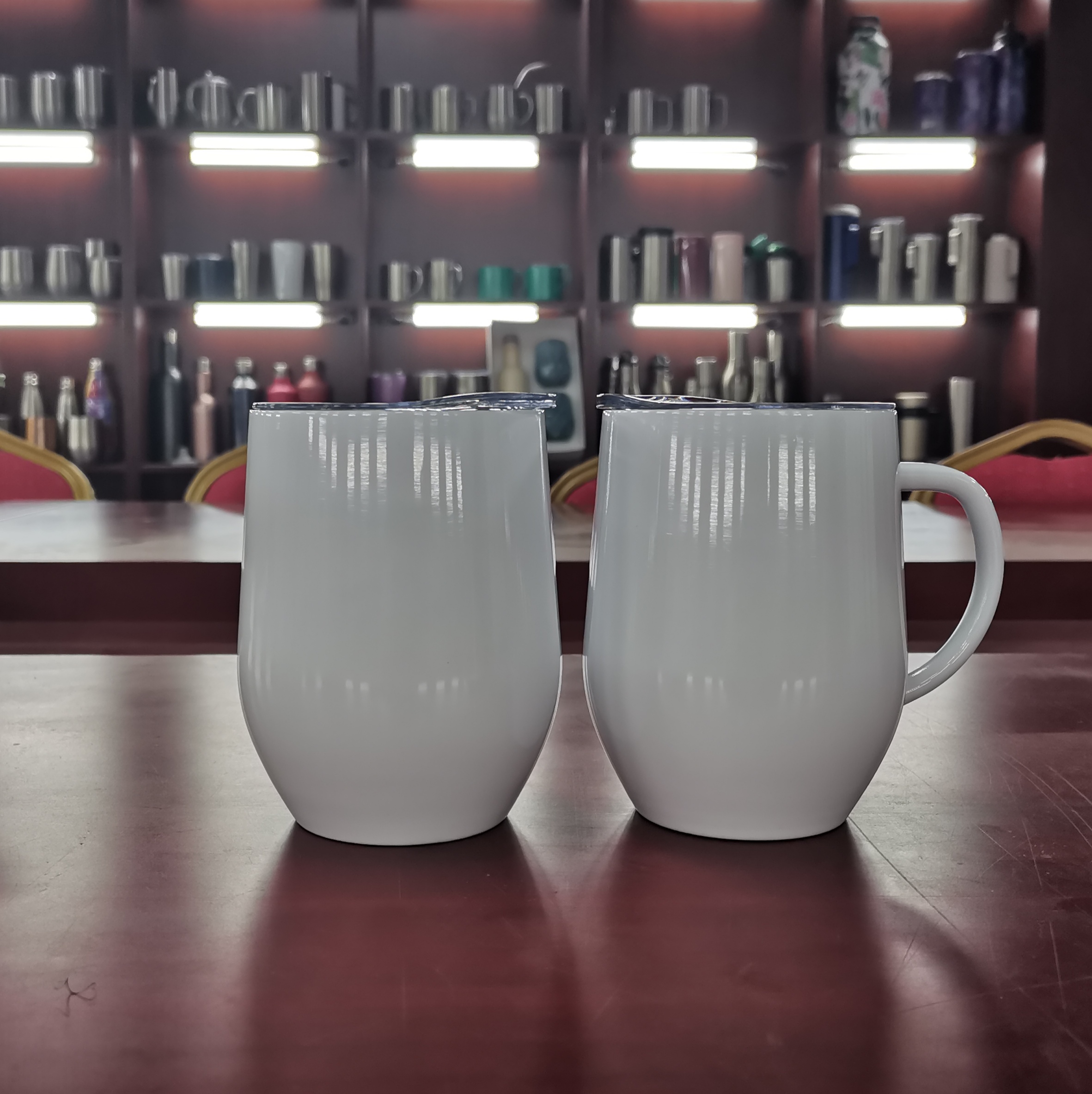 Stainless Steel Wine Cup tumbler stainless steel insulated With Handle