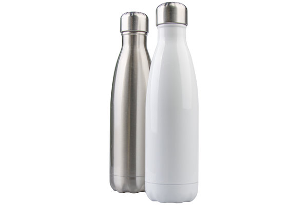 Sublimation 17oz Stainless Steel Cola Shaped Bottle sublimation Stainless Steel cola Bottles blank