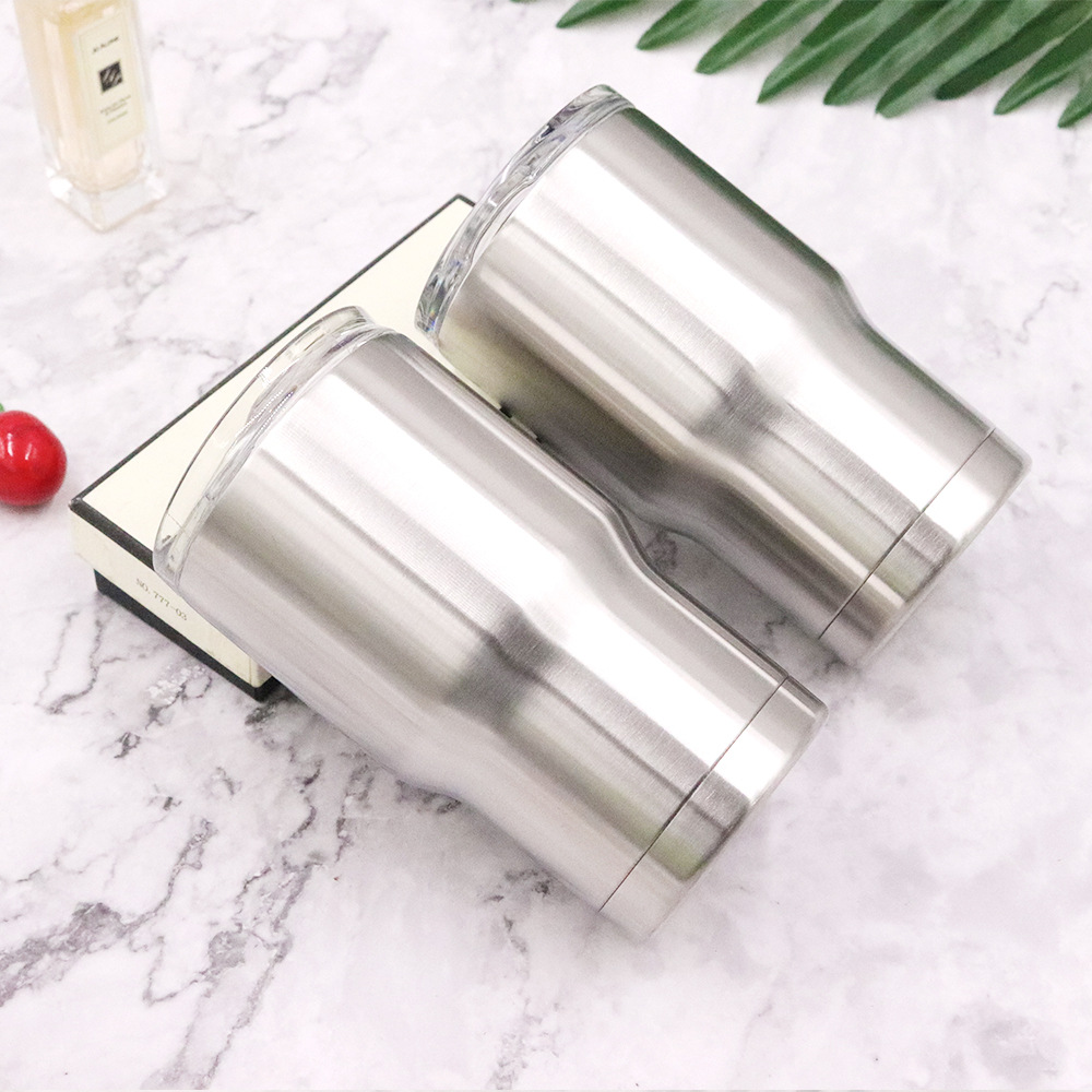 14oz Coldee Stainless Steel Tumbler, Marine with Easy Grip Finish – Small Insulated Cup With Straw