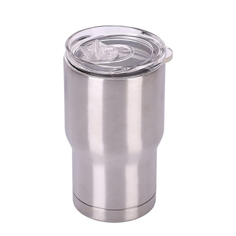 14oz Coldee Stainless Steel Tumbler, Marine with Easy Grip Finish – Small Insulated Cup With Straw
