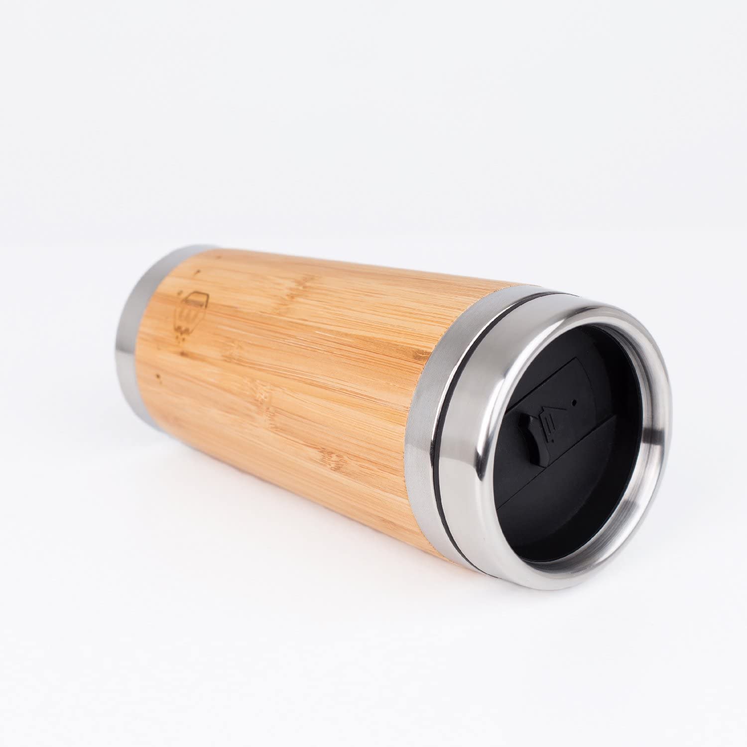 Original Bamboo Stainless Steel Bottle Coffee Mug Insulated Bamboo Travel Tumbler Eco-friendly Tea Cup flask 16oz
