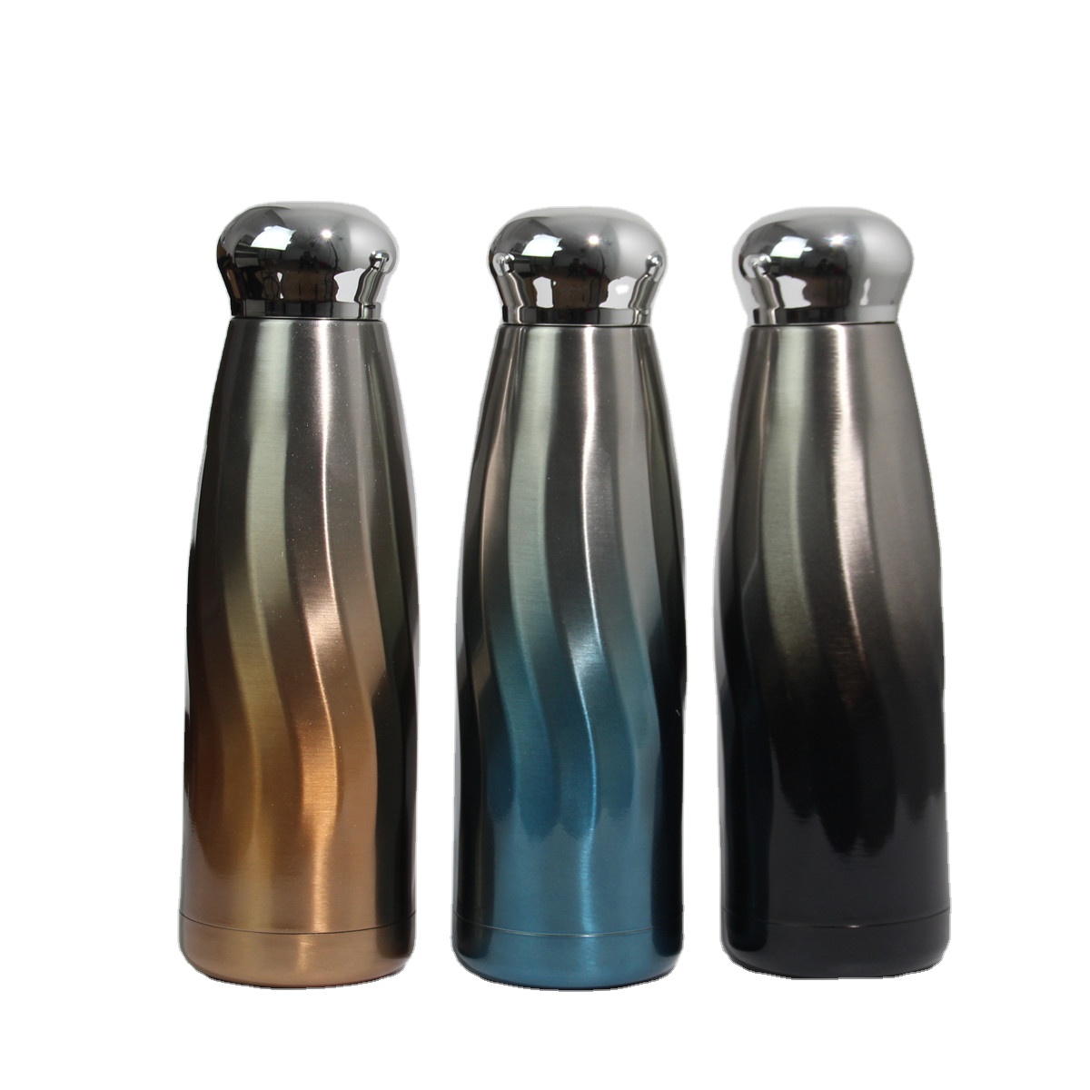 2020 wholesale hot stainless steel double walled tumbler The wave pattern cup