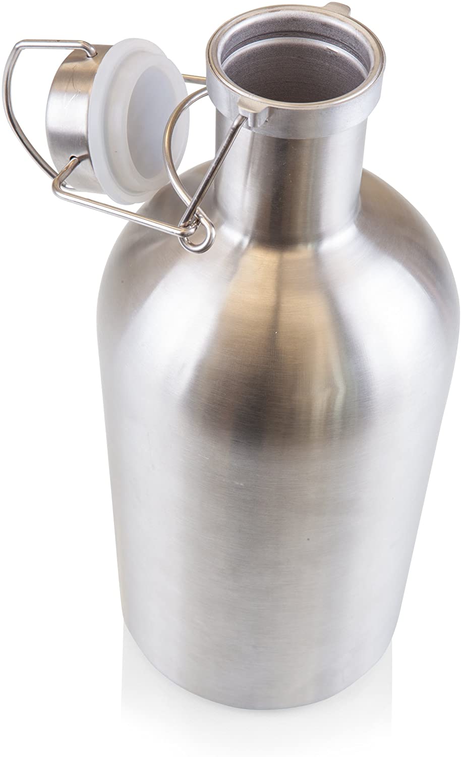 64oz Stainless steel Double wall Beer growler Flip Top 32oz single wall Beer Growler with Swing-Top Hold Beer growler bottle