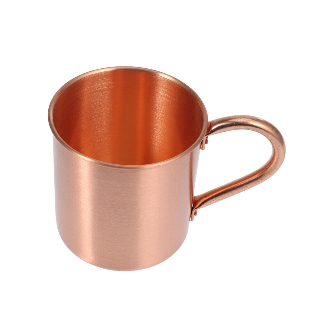 Moscow Mule Mug Travel Coffee Cup with Handle Stainless Steel ,stainless Steel Copper Plated Beer Cup,copper Mugs Personality
