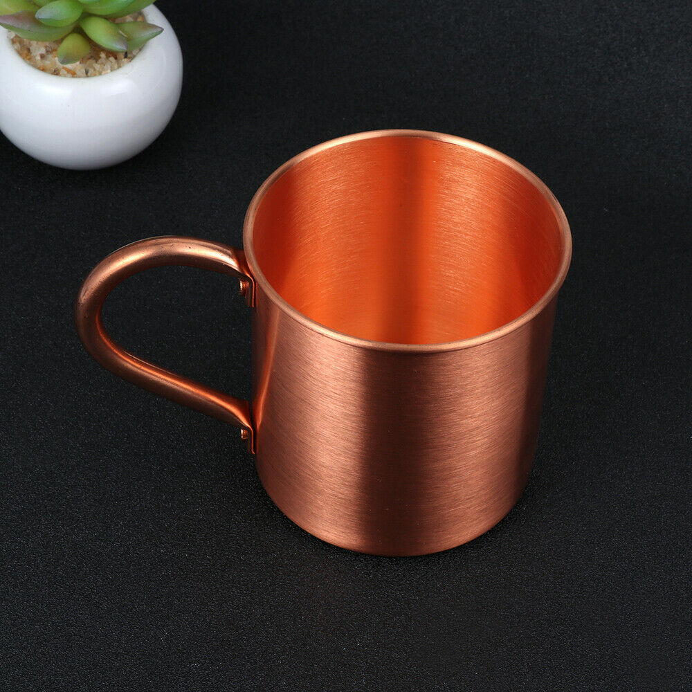 Moscow Mule Mug Travel Coffee Cup with Handle Stainless Steel ,stainless Steel Copper Plated Beer Cup,copper Mugs Personality