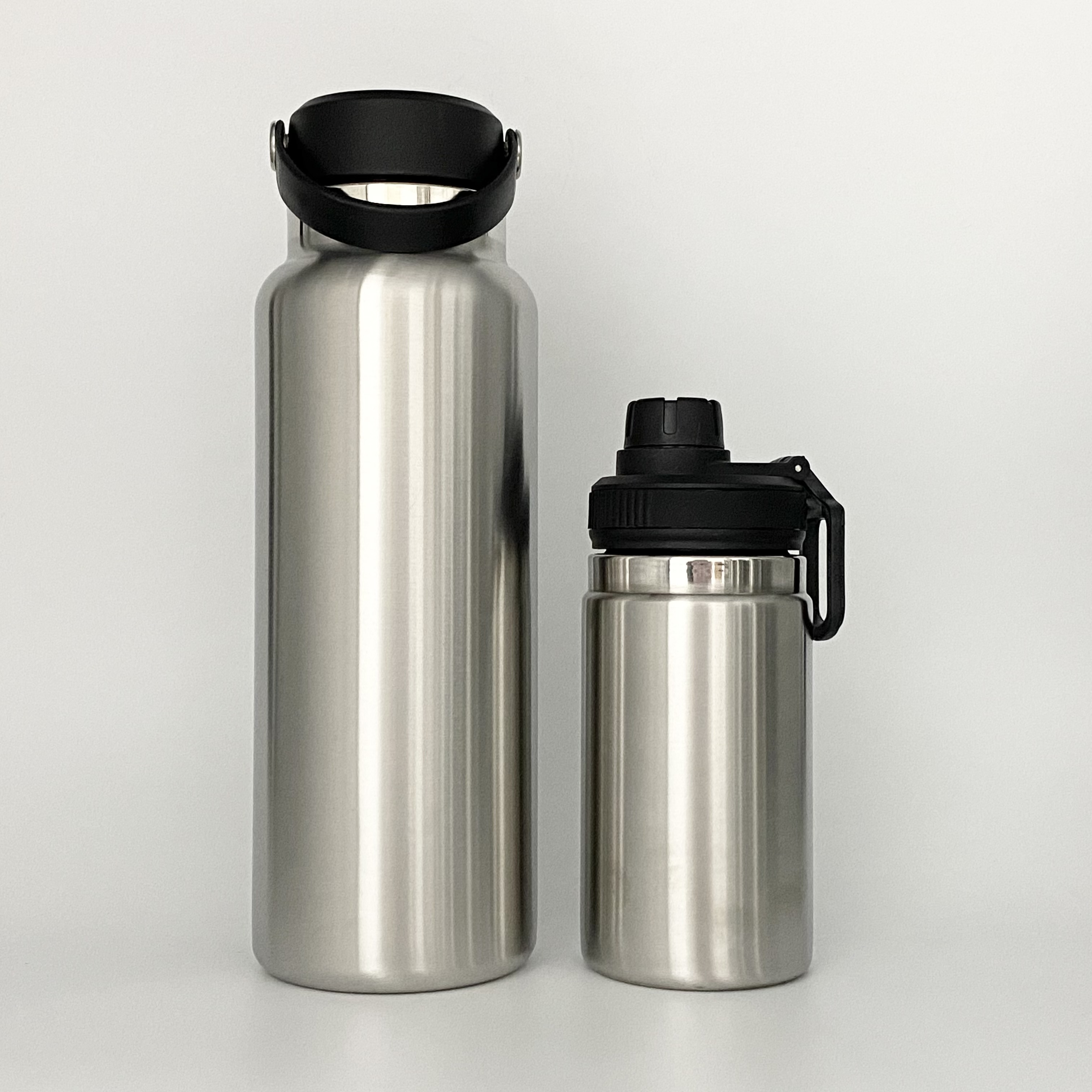 Hydro Flask Water Bottle - Stainless Steel & Vacuum Insulated - Wide Mouth 2.0 with Leak Proof Flex Cap