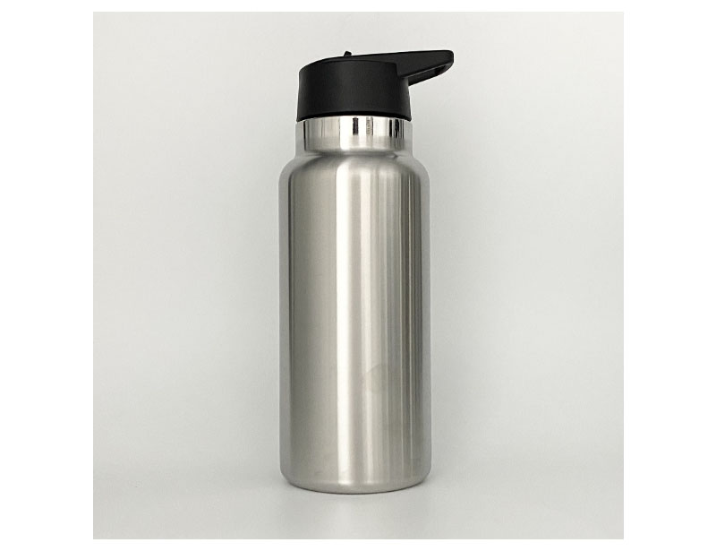 Hydro Flask Water Bottle - Wide Mouth Straw Lid 2.0 - Multiple Sizes & Colors