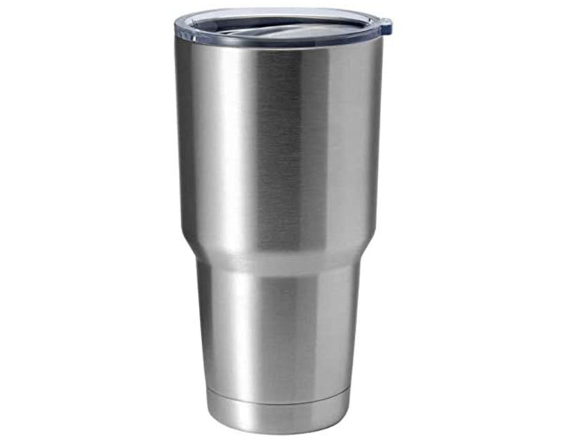 30oz Double Walled Vacuum Insulated Stainless Steel Tumbler with Lid