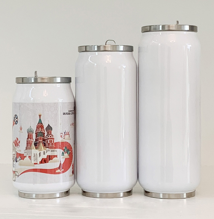 custom double walled steel steel insulated blank sublimation tumbler soda can