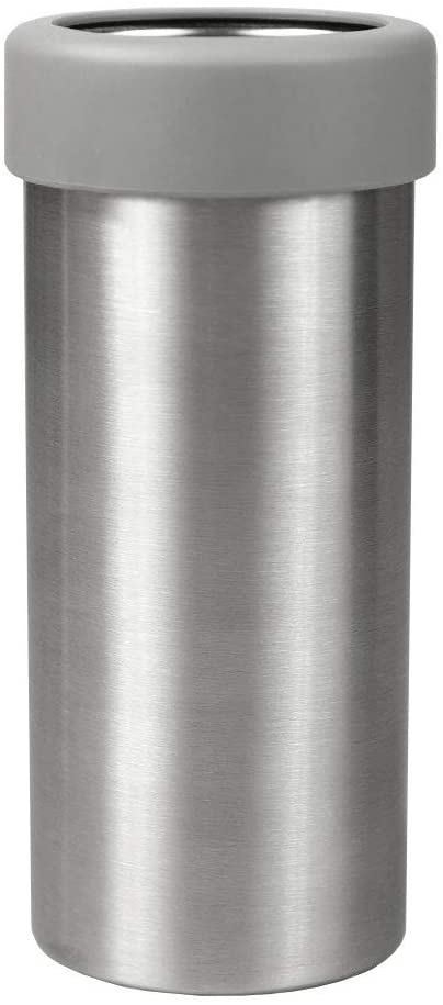 12 Oz Slim Can Stainless Steel Double Walled Insulated Can Cooler, Thermal Cup for Drinks and Skinny Cans