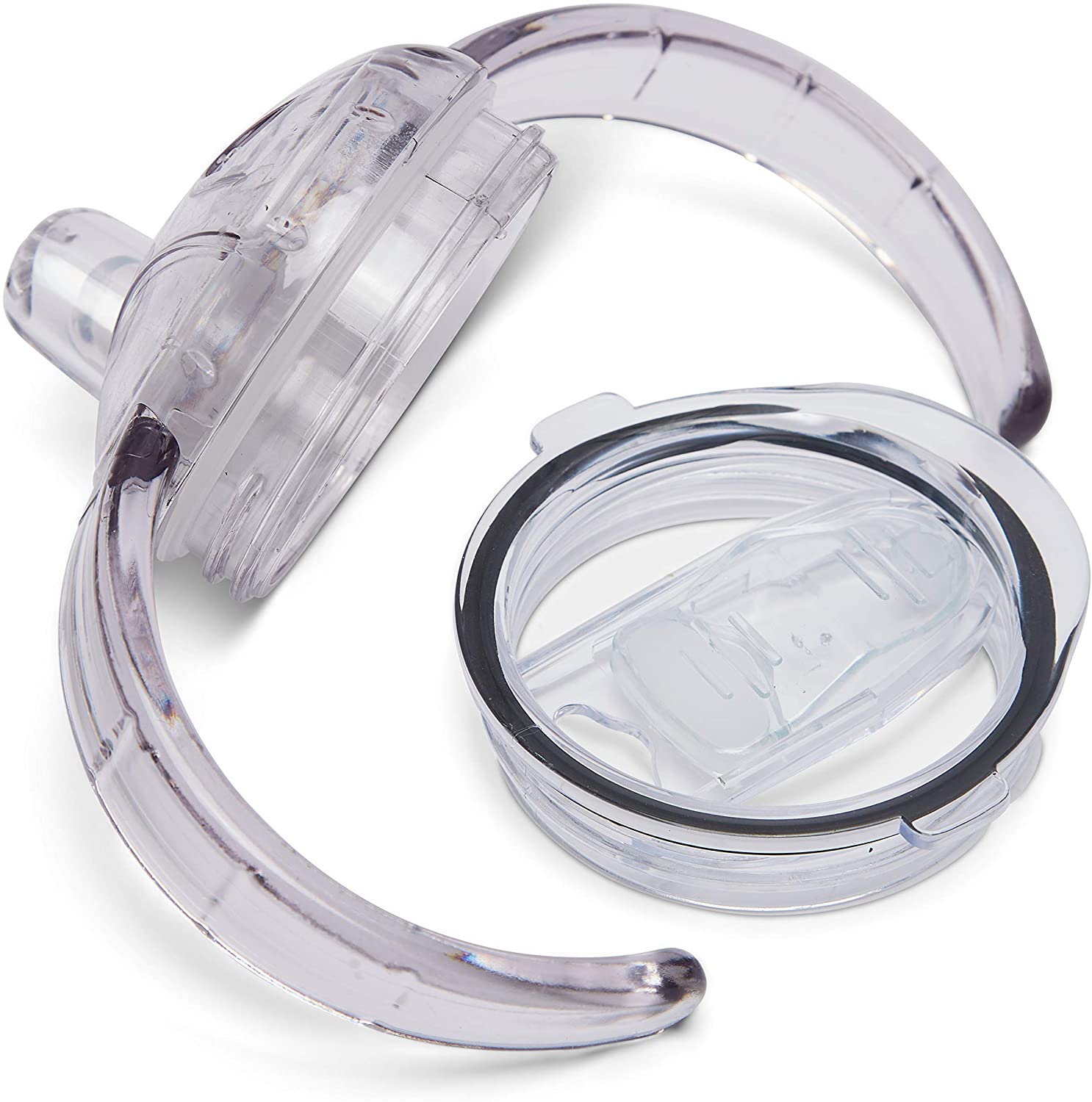 Insulated 304 Stainless Steel Sippy Cup with Handles Two Tops and Straw - 12 oz.-Spill Proof - BPA Free - Fits Car Cup Holder - Double Insulated