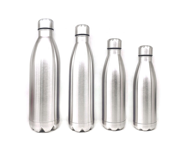 Wholesale Silver Travel Sports 500ml Stainless Steel Vacuum Flasks Thermos Stainless Steel Water Bottles with Custom Logo