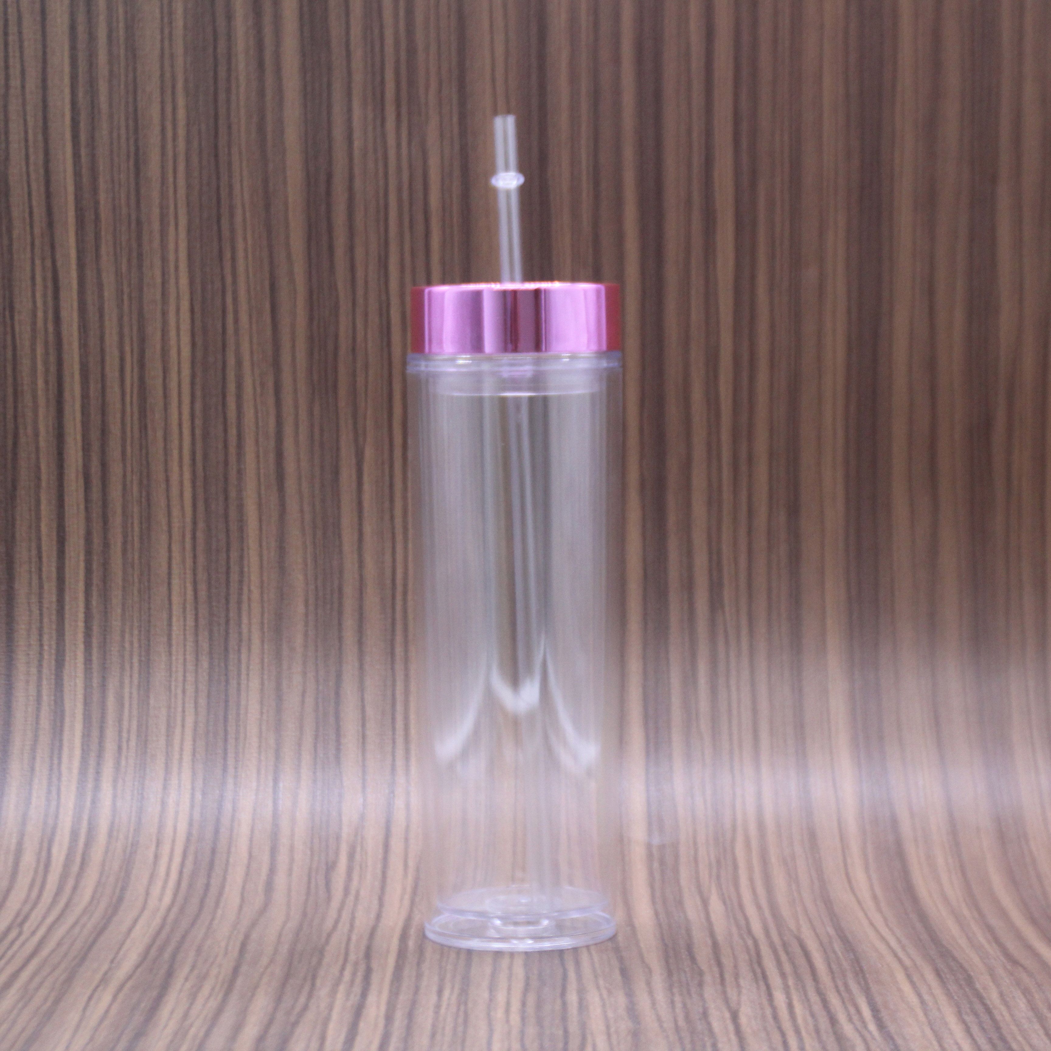 Gold Acrylic Tumbler with rainbow insert Personalized Wedding Custom Skinny Tumbler Rainbow Double Wall To Go Cold Cup
