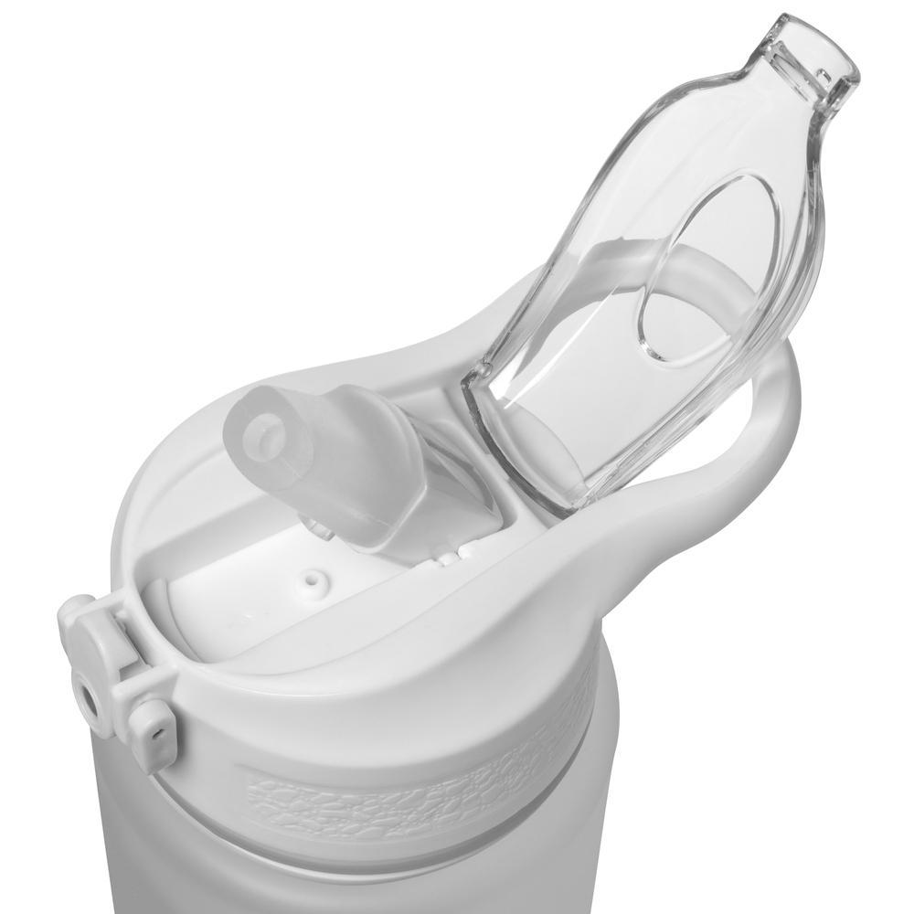 32 OZ WATER BOTTLE WITH STRAW PURPLE