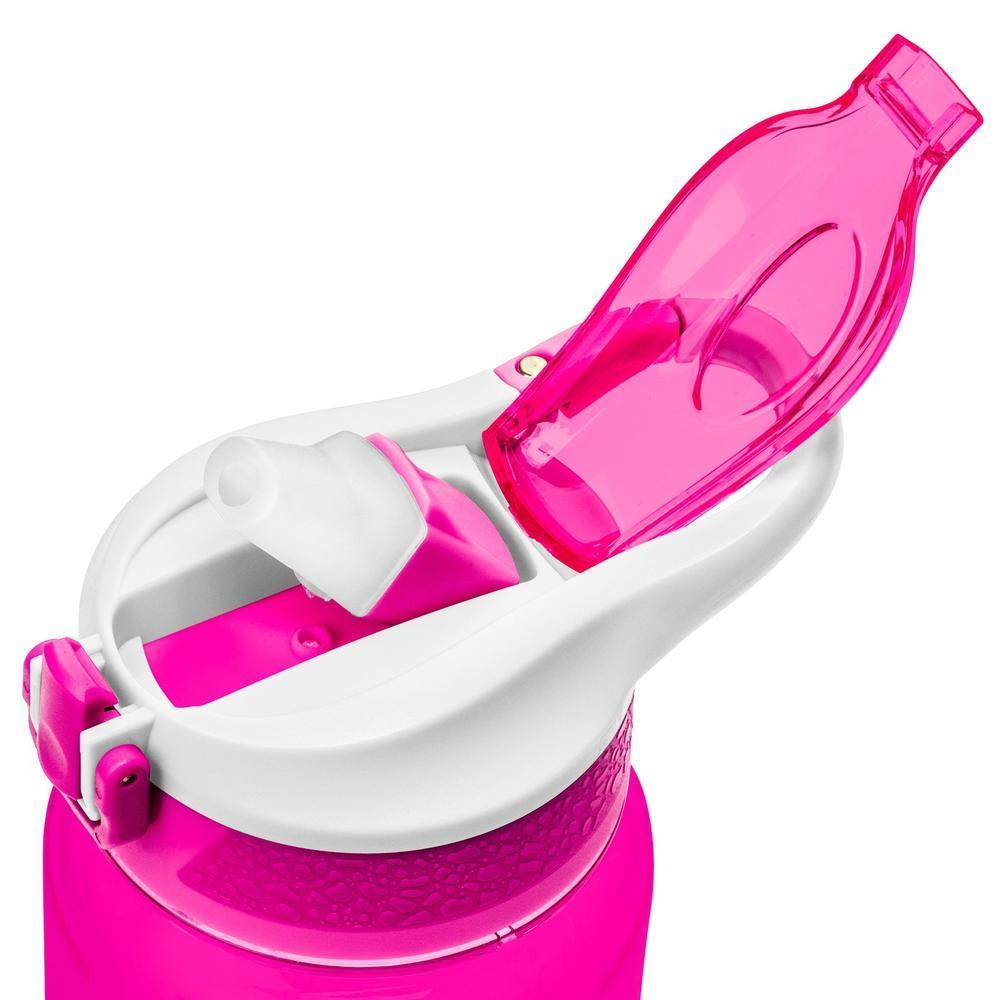 32 OZ WATER BOTTLE WITH STRAW PINK