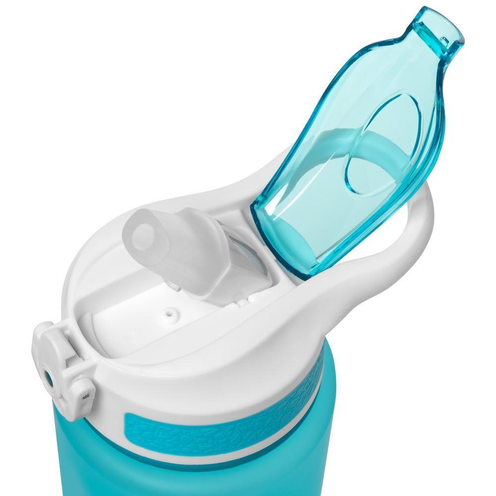 32 OZ WATER BOTTLE WITH STRAW AQUA