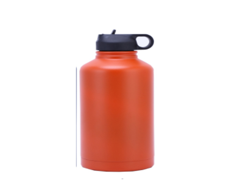 65oz Stainless Steel Reusable Water Bottle Hydro Vacuum Insulated Flask With leakprood Lid