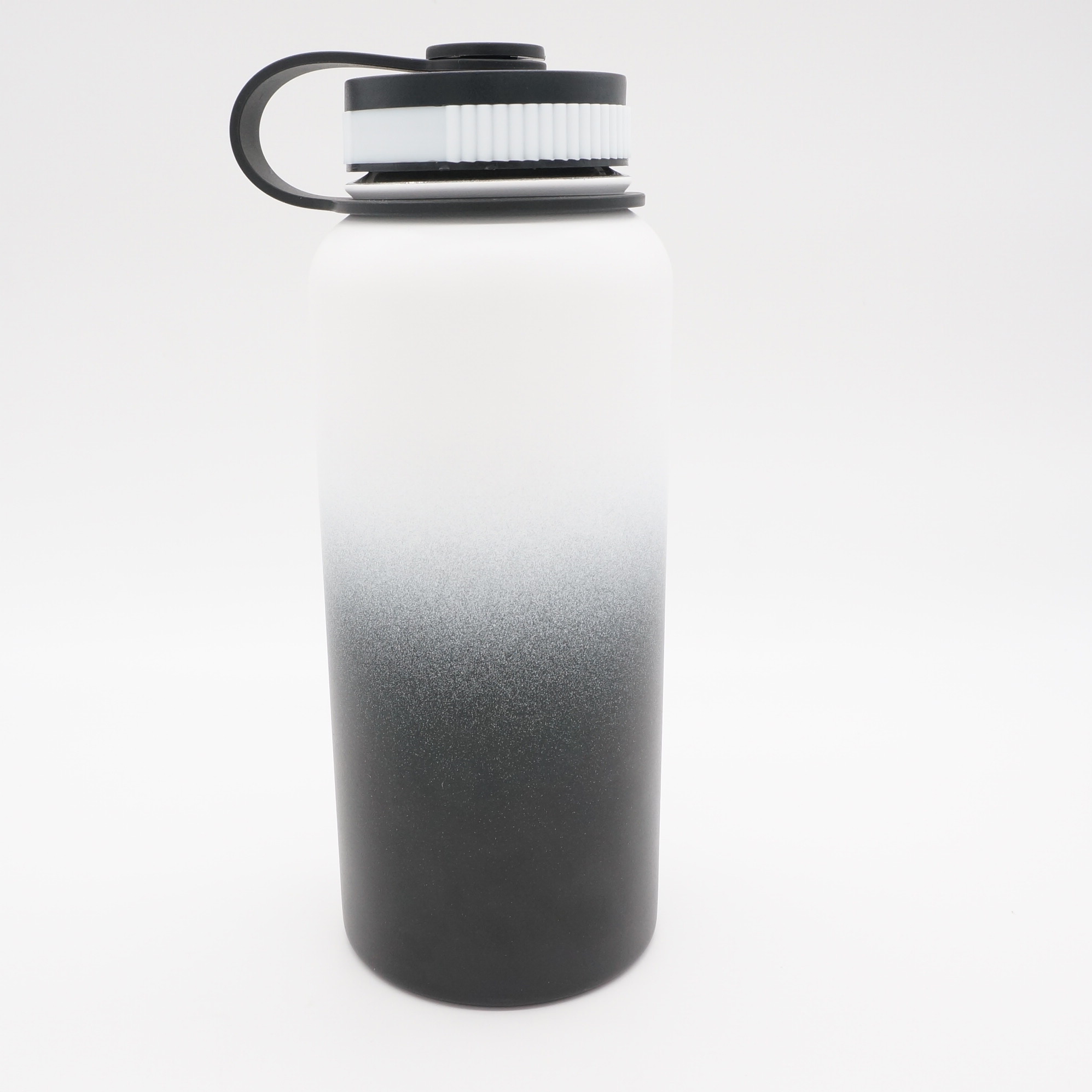 40 oz wide mouth hydro insulated double wall stainless steel water bottle flask with powder coated
