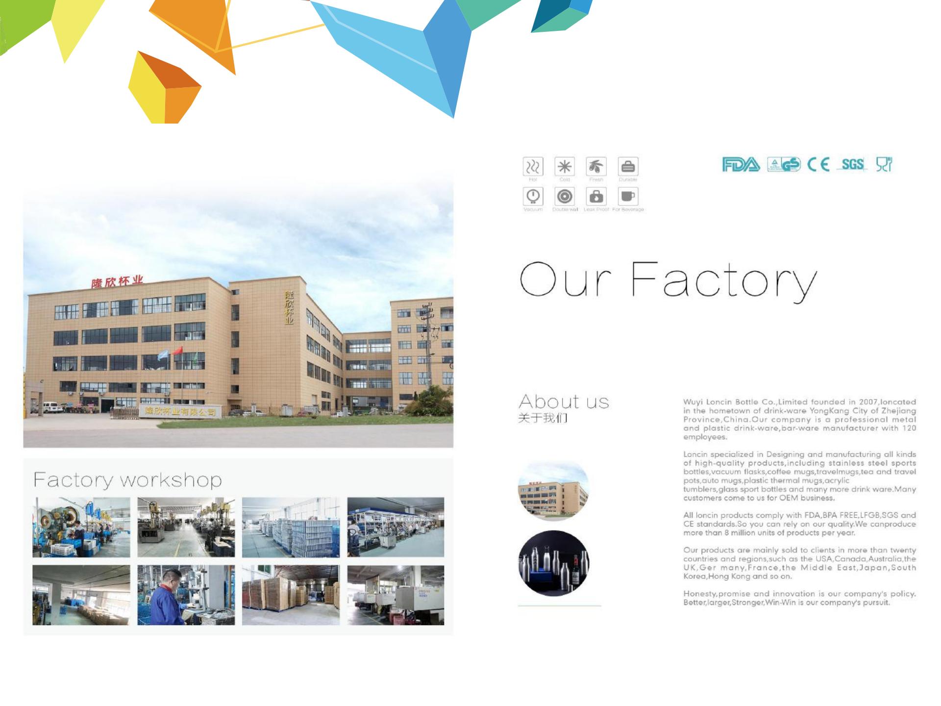 Loncin bottle factory  Launched New Item for 2022!