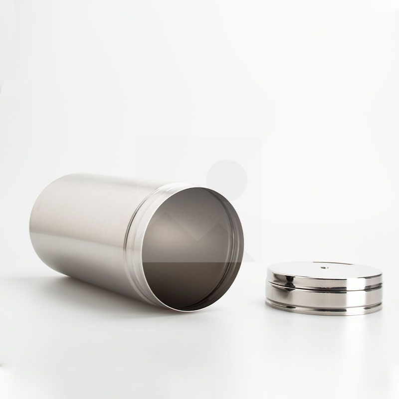Yerba Mate Container (Yerbero) with Spout - Long Lasting 304 Stainless Steel Containers with Pouring Lids for Easy Filling Mate Cup