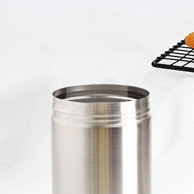 Yerba Mate Container (Yerbero) with Spout - Long Lasting 304 Stainless Steel Containers with Pouring Lids for Easy Filling Mate Cup