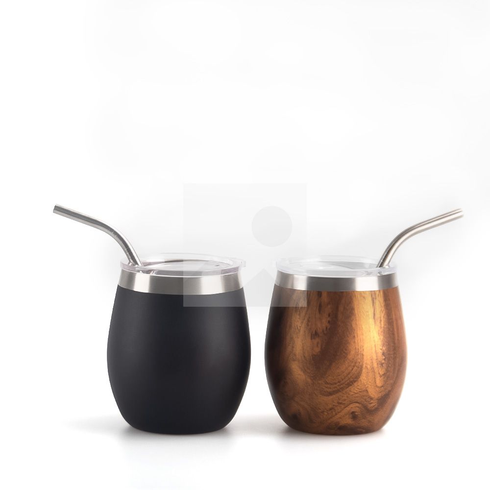 Modern Mate Cup And Bombilla Set (Yerba Mate Cup)