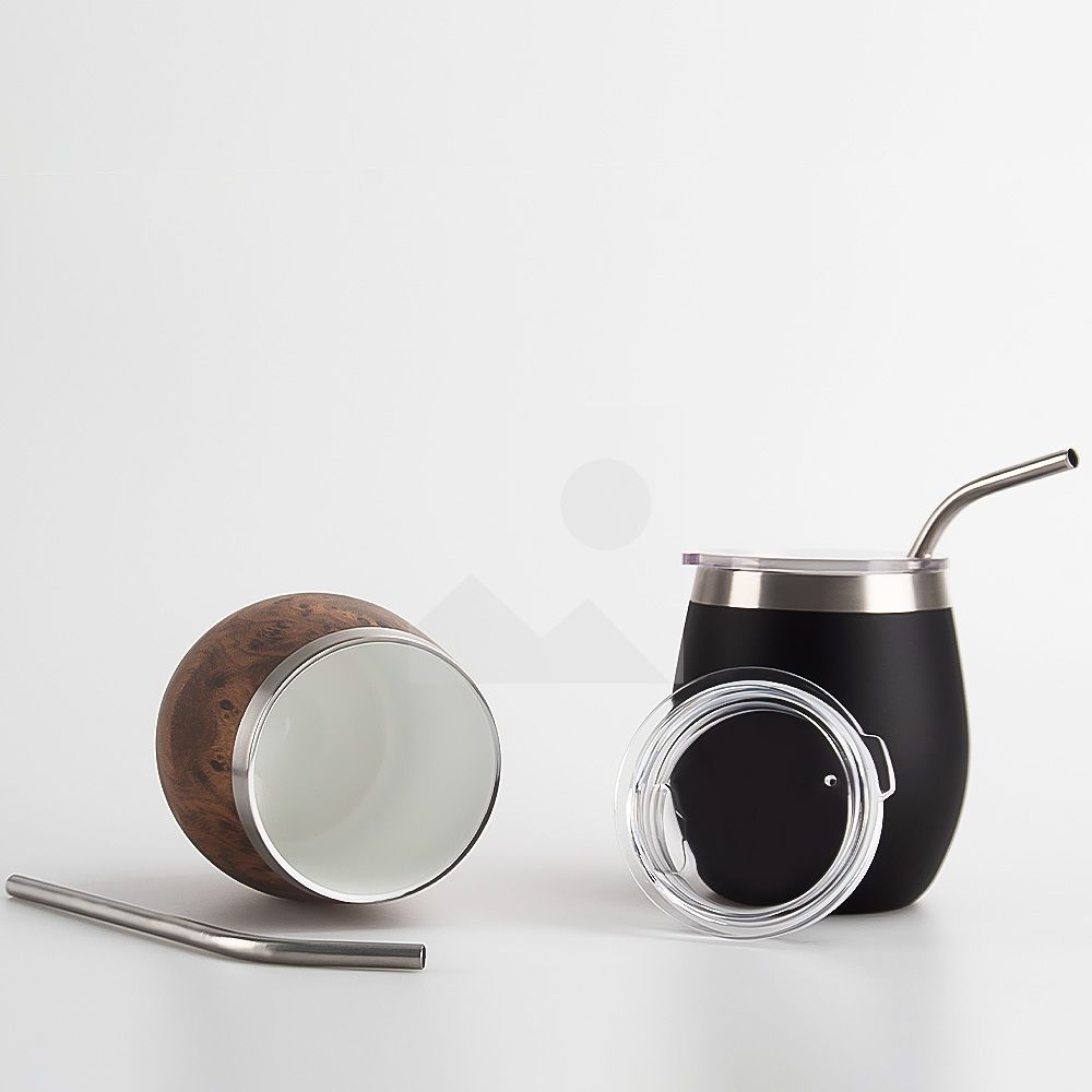 Modern Mate Cup And Bombilla Set (Yerba Mate Cup)
