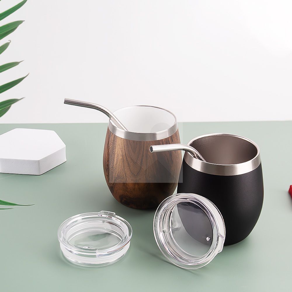 Modern Mate Cup And Bombilla Set (Yerba Mate Cup)