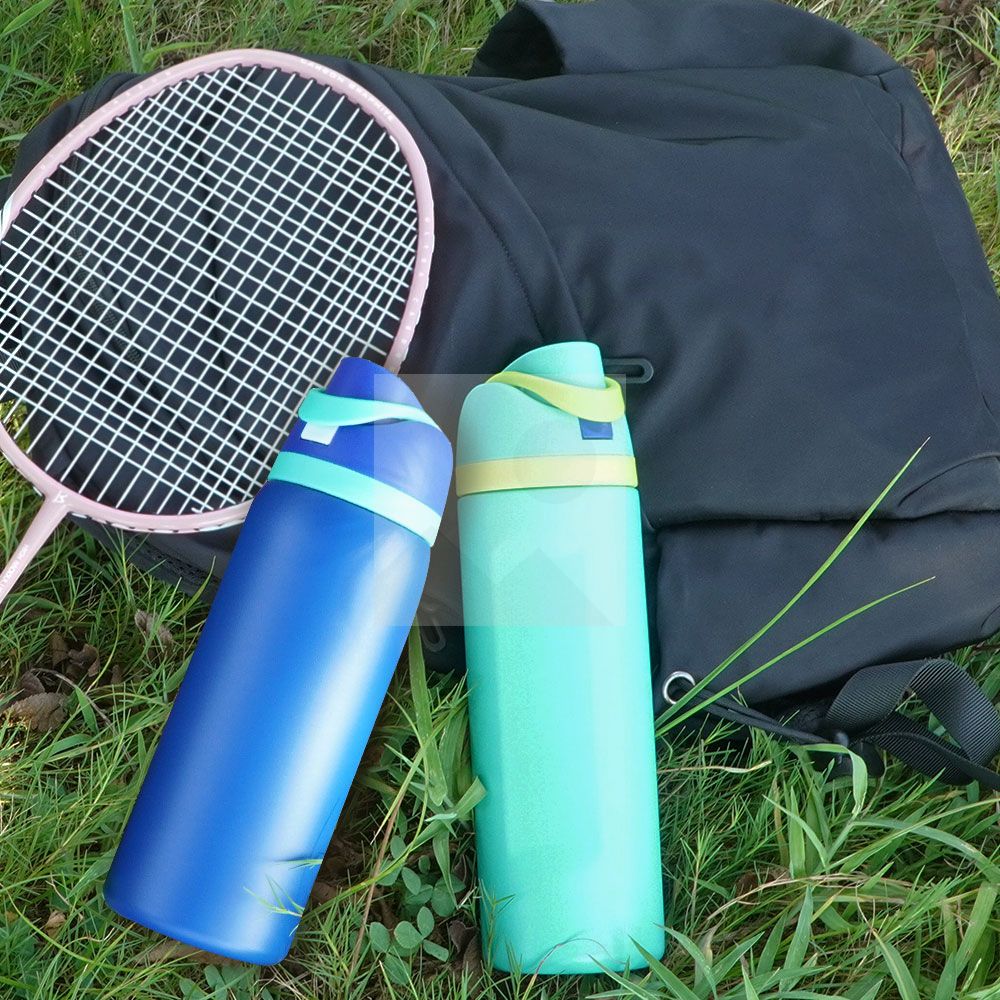 Factory wholesale 19oz 24oz 32 oz double stainless steel sports water bottles custom color and logo double mouth
