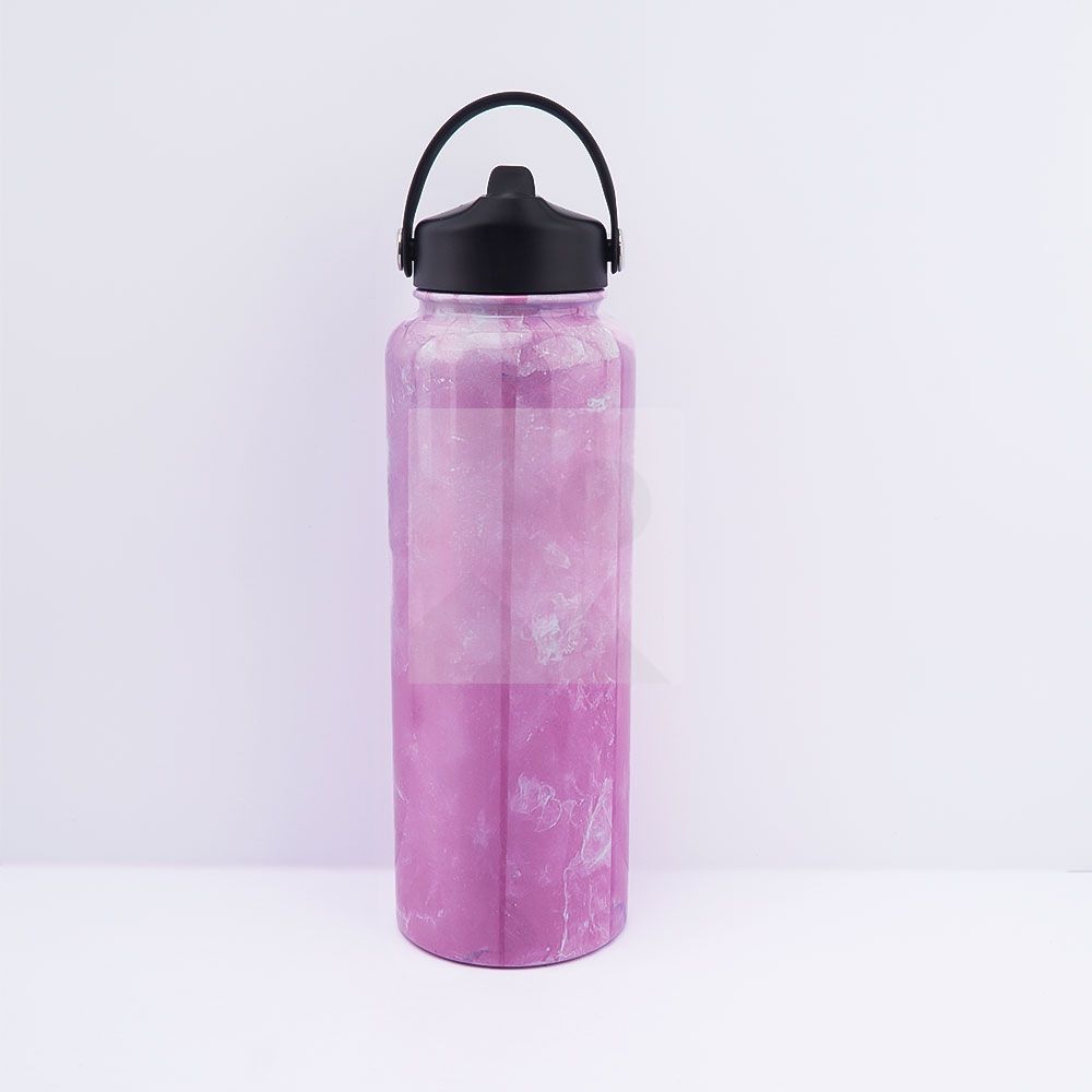 Modern fashion factory wholesale large capacity 40oz double stainless steel sports water bottle wide mouth pot custom color and logo