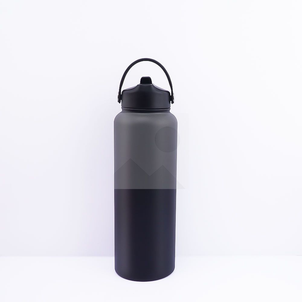 Modern fashion factory wholesale large capacity 40oz double stainless steel sports water bottle wide mouth pot custom color and logo