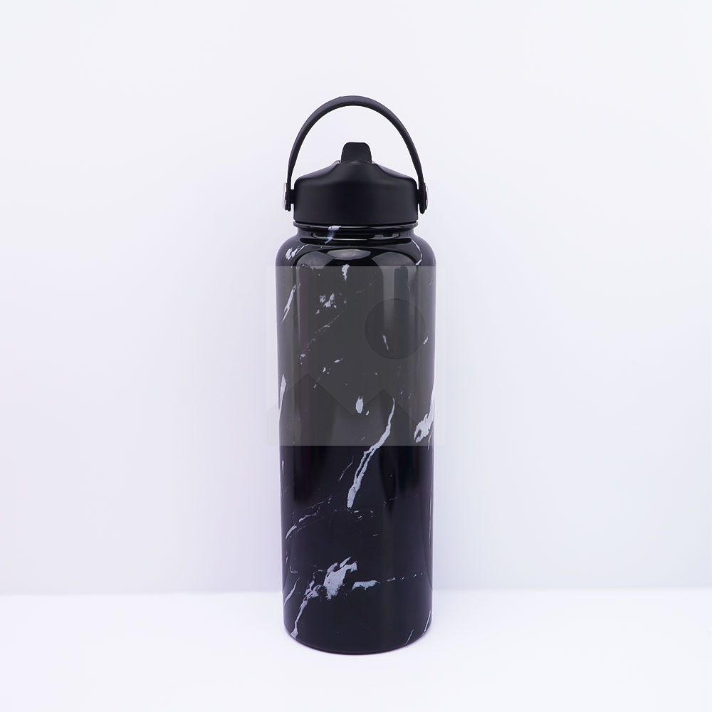 Modern fashion factory wholesale large capacity 40oz double stainless steel sports water bottle wide mouth pot custom color and logo