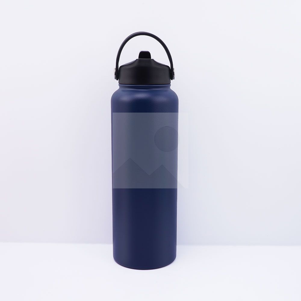Modern fashion factory wholesale large capacity 40oz double stainless steel sports water bottle wide mouth pot custom color and logo