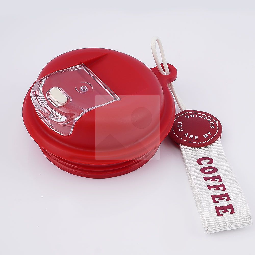 New Creative Coffee cup 320 ml /10 oz double vacuum insulated 316 stainless steel travel coffee cup handle folding cover leak proof