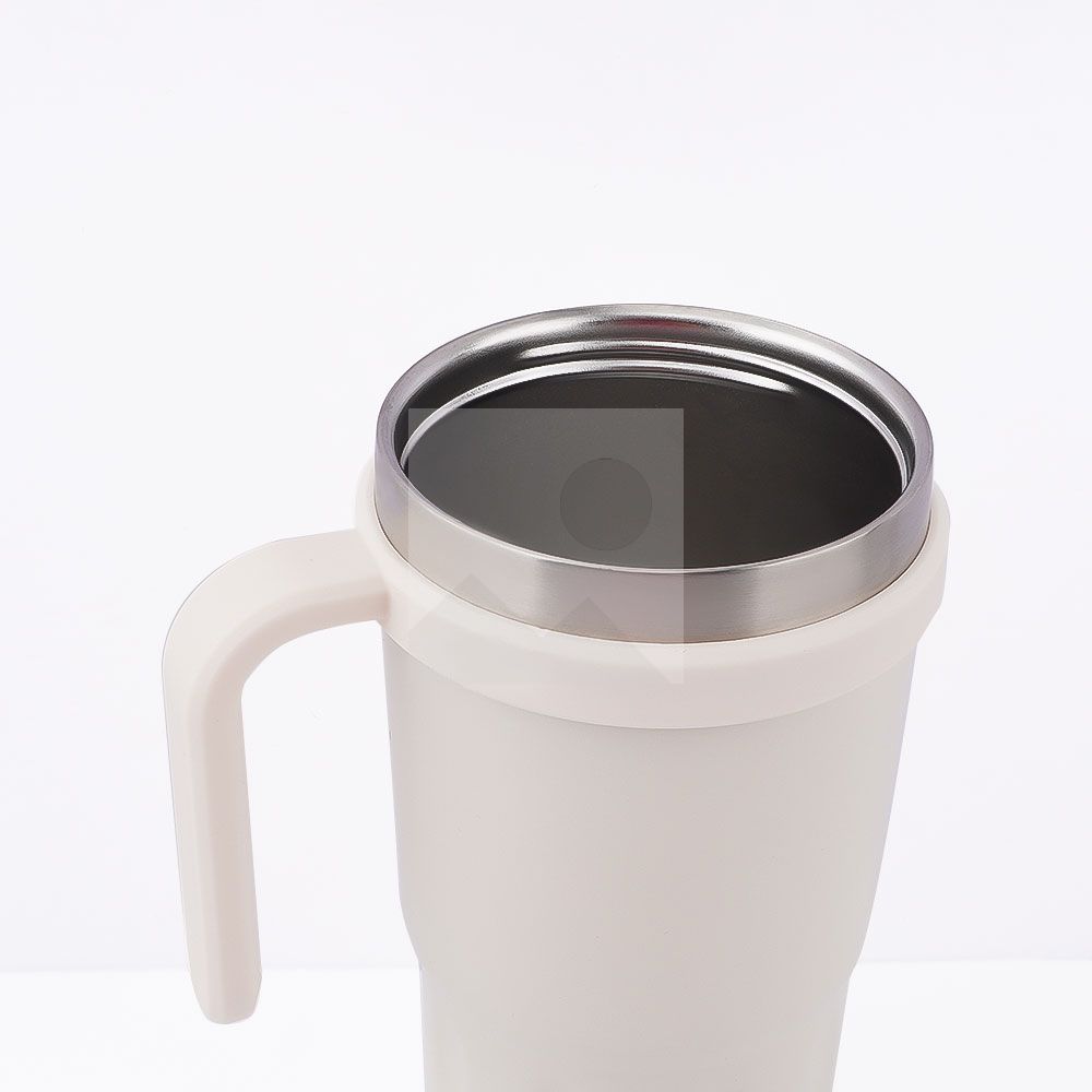600 ml /20 oz reusable children's double stainless steel handle cup with straw and straw cap for children food grade 100% leak proof