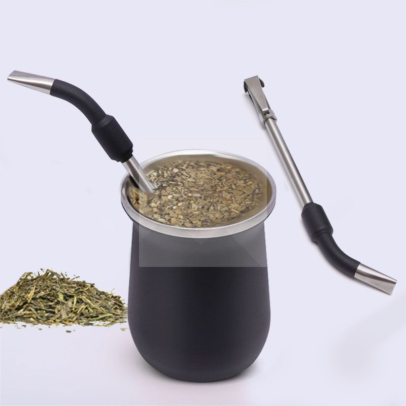 Yerba mate cup sets Double Wall Insulated 304 stainless stee