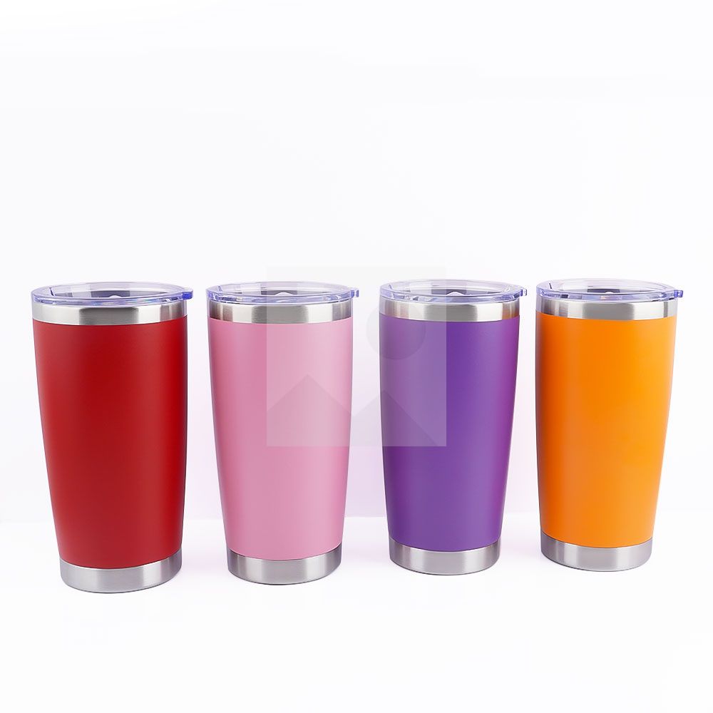 600 ml /20 oz Car Cup Double stainless steel vacuum insulated water bottle Travel Tumbler Sport Water Bottle with leak-proof cap