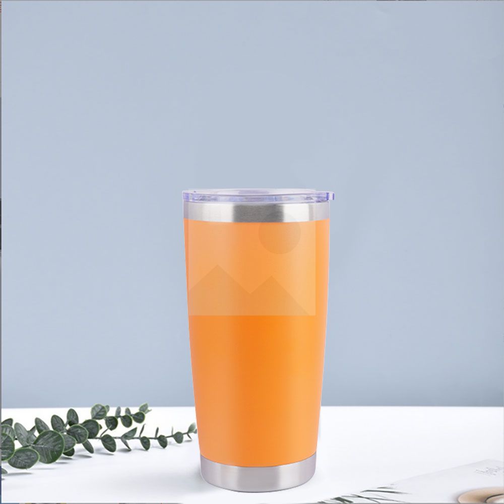 600 ml /20 oz Car Cup Double stainless steel vacuum insulated water bottle Travel Tumbler Sport Water Bottle with leak-proof cap