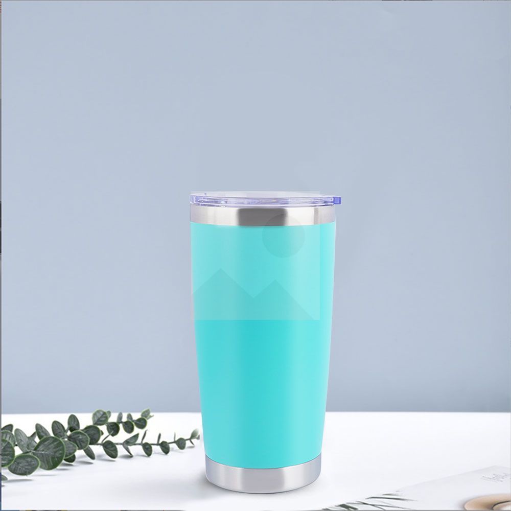 600 ml /20 oz Car Cup Double stainless steel vacuum insulated water bottle Travel Tumbler Sport Water Bottle with leak-proof cap