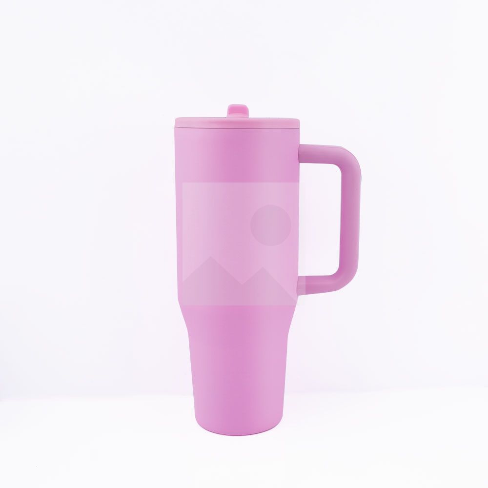 New design Custom logo 40 oz double wall Hot water cup Stainless steel insulated thermos cup with covered straw travel 40 oz tumbler