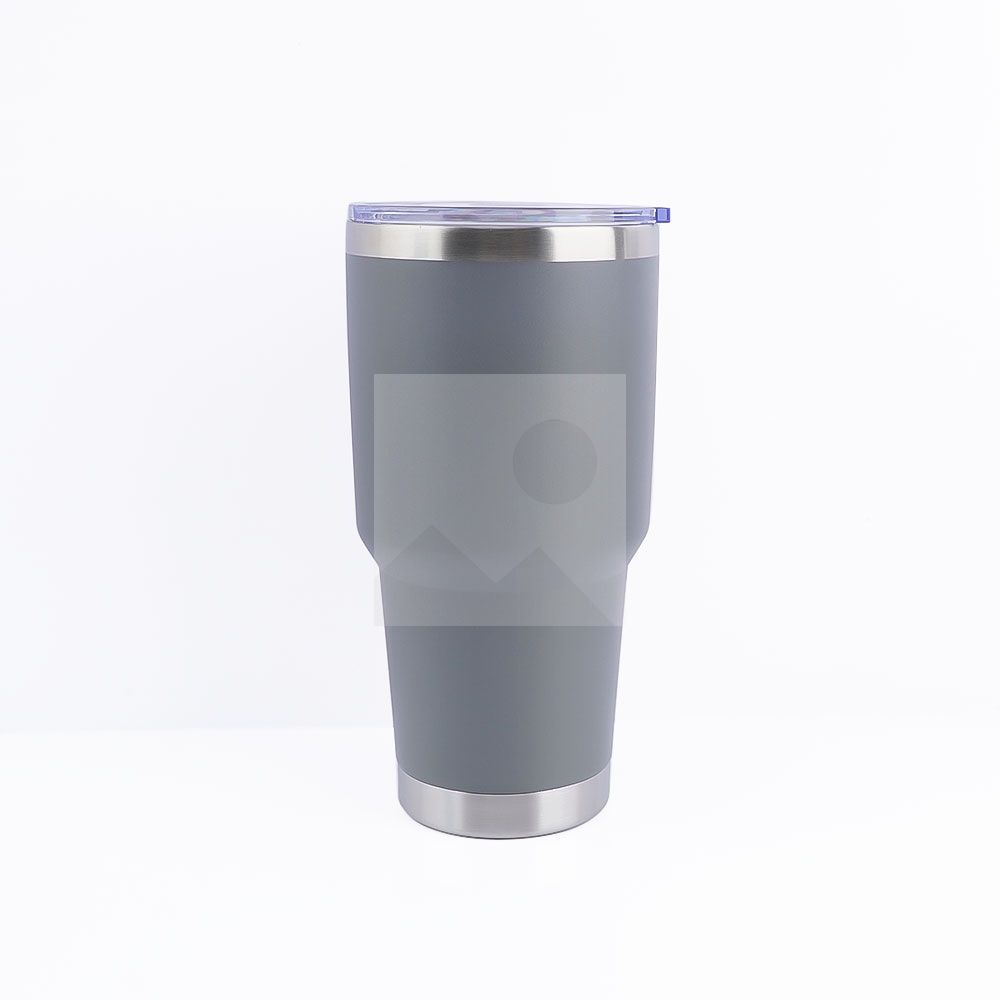 30 oz car tumbler Wholesale powder-coated travel coffee mug Ordinary Tumbler Stainless steel double-wall vacuum mug  with lid