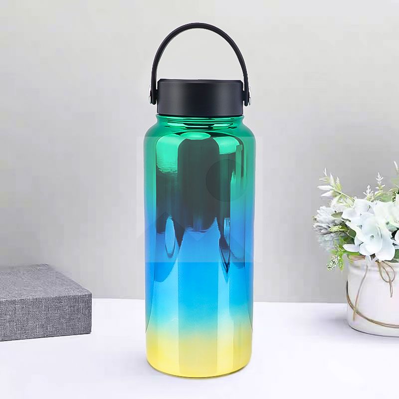 32oz electroplate Double Wall Sport Water Bottle Hot Cold tumbler