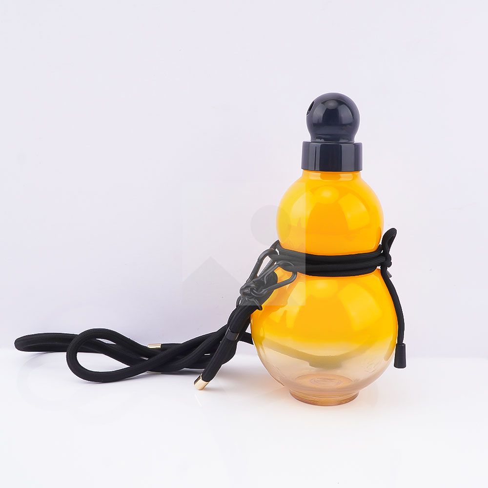900ml gourd bottle Gourd shape water bottle color with portable rope reusable gourd tumbler ball cap leak-proof sports cup