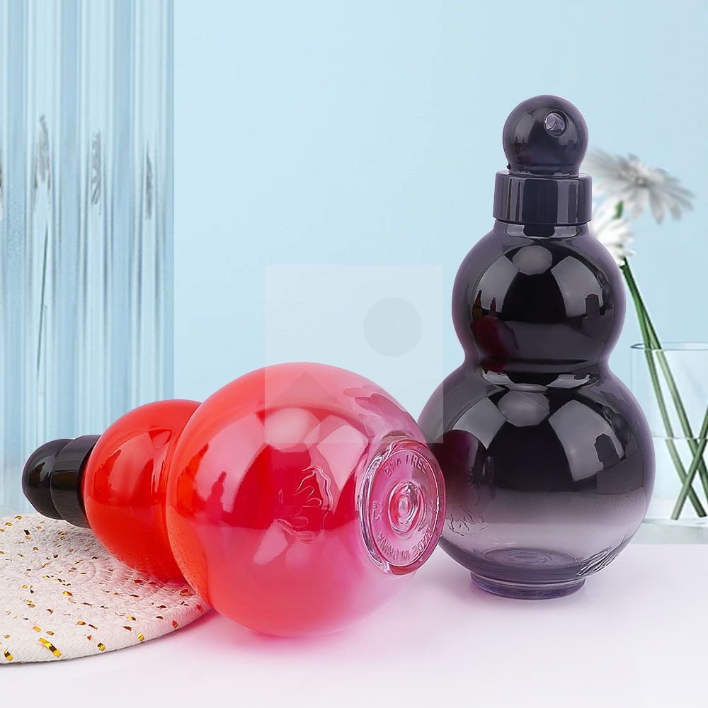 900ml gourd bottle Gourd shape water bottle color with portable rope reusable gourd tumbler ball cap leak-proof sports cup
